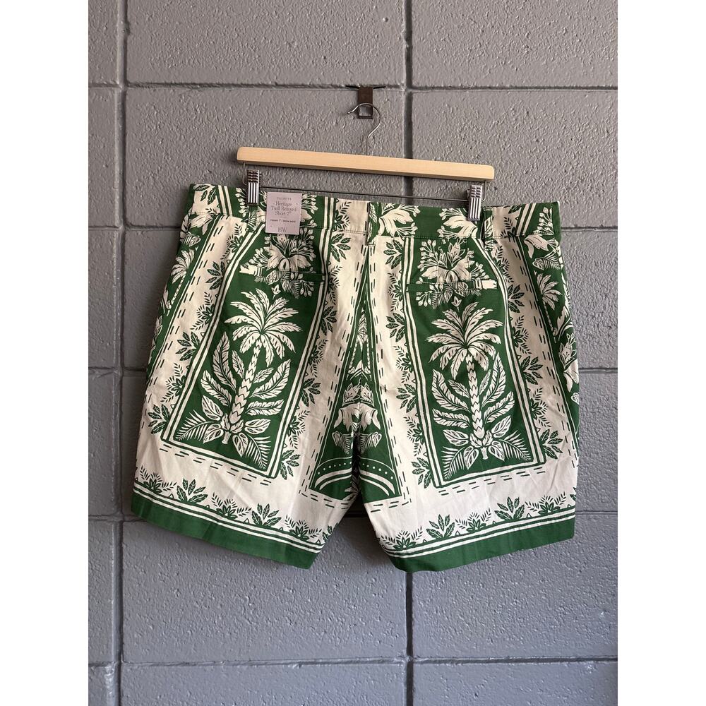 KATIENYC NWT Talbots Heritage Twill Relaxed Chino Short Tropical Damask size 16W - Picture 4 of 4